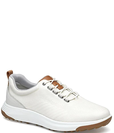 Johnston & Murphy Men's Amherst GL1 Waterproof Coated Knit Golf Sneakers