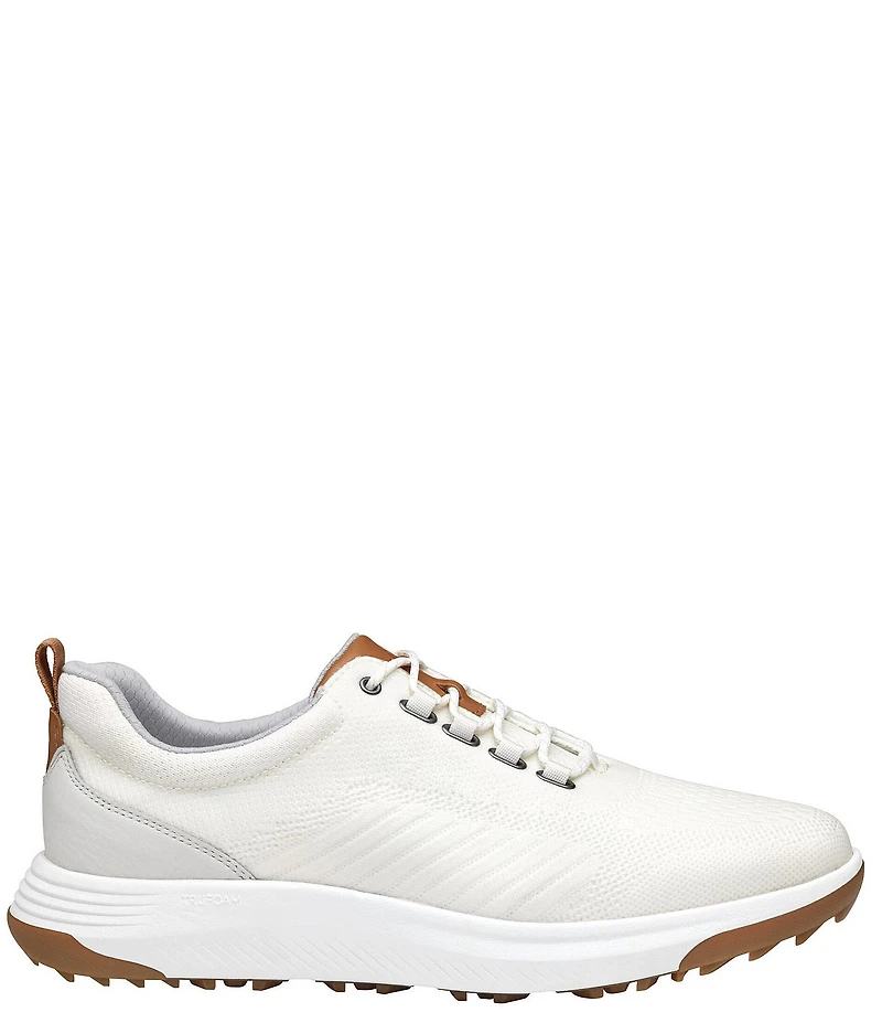 Johnston & Murphy Men's Amherst GL1 Waterproof Coated Knit Golf Sneakers