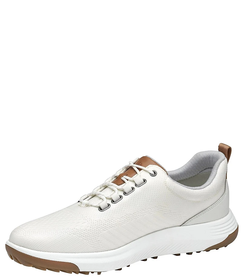 Johnston & Murphy Men's Amherst GL1 Waterproof Coated Knit Golf Sneakers
