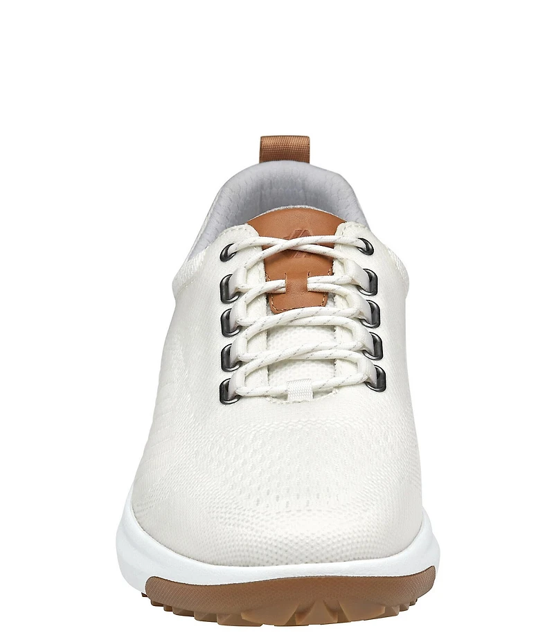 Johnston & Murphy Men's Amherst GL1 Waterproof Coated Knit Golf Sneakers