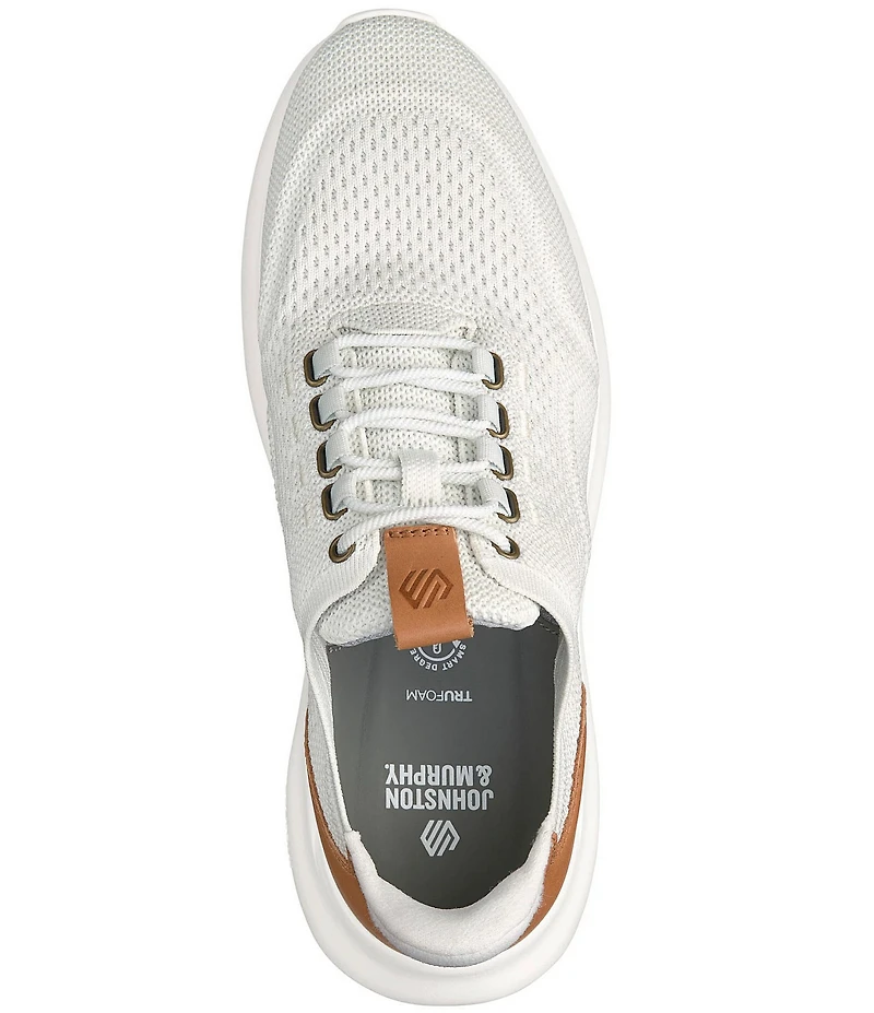 Johnston & Murphy Men's Amherst 2.0 Knit Plain Toe Sneakers