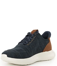Johnston & Murphy Men's Amherst 2.0 Knit Plain Toe Sneakers