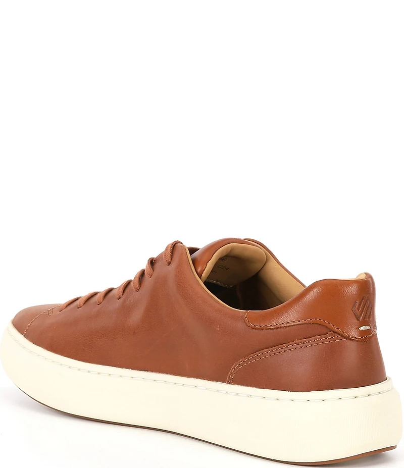 Johnston & Murphy Men's Anders Leather Lace-To-Toe Lace Up Sneakers