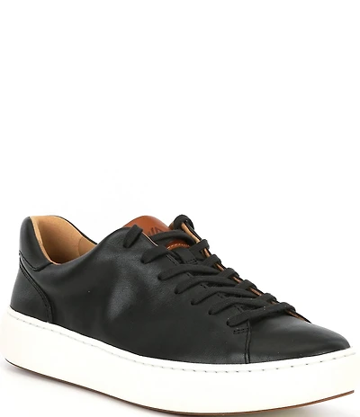 Johnston & Murphy Men's Anders Leather Lace-To-Toe Lace Up Sneakers