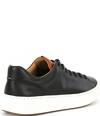 Johnston & Murphy Men's Anders Leather Lace-To-Toe Lace Up Sneakers