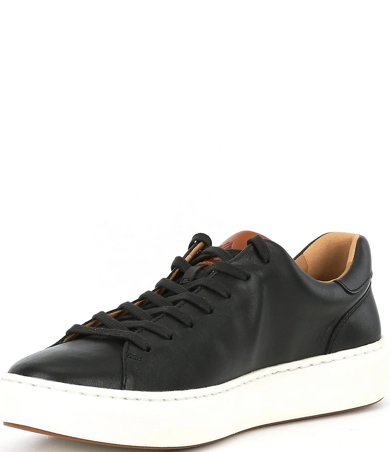 Johnston & Murphy Men's Anders Leather Lace-To-Toe Lace Up Sneakers