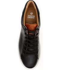 Johnston & Murphy Men's Anders Leather Lace-To-Toe Lace Up Sneakers