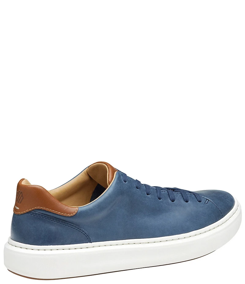 Johnston & Murphy Men's Anders Leather Lace-To-Toe Lace Up Sneakers