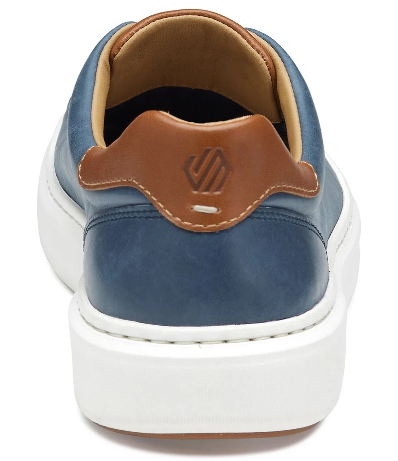 Johnston & Murphy Men's Anders Leather Lace-To-Toe Lace Up Sneakers