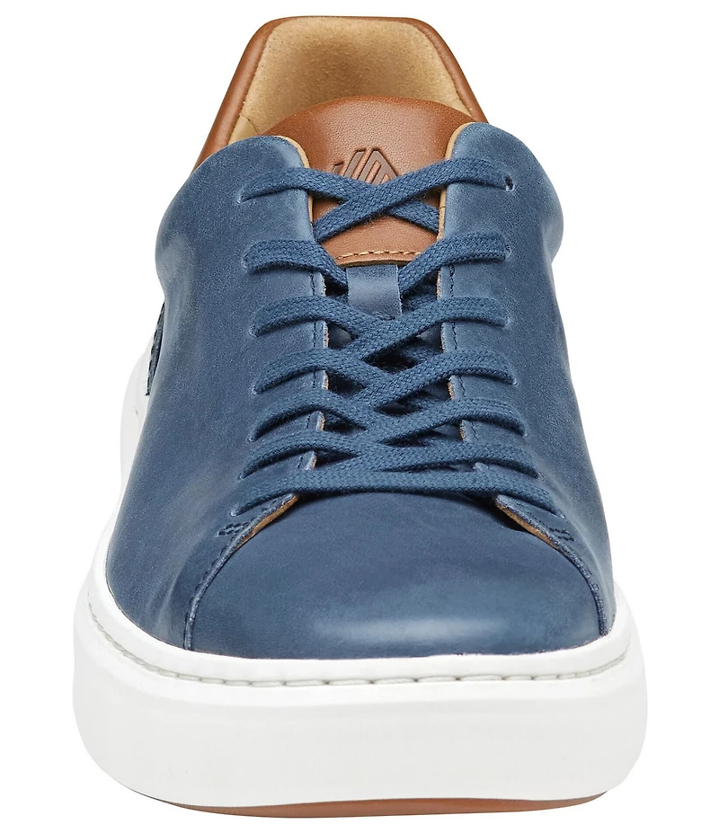 Johnston & Murphy Men's Anders Leather Lace-To-Toe Lace Up Sneakers