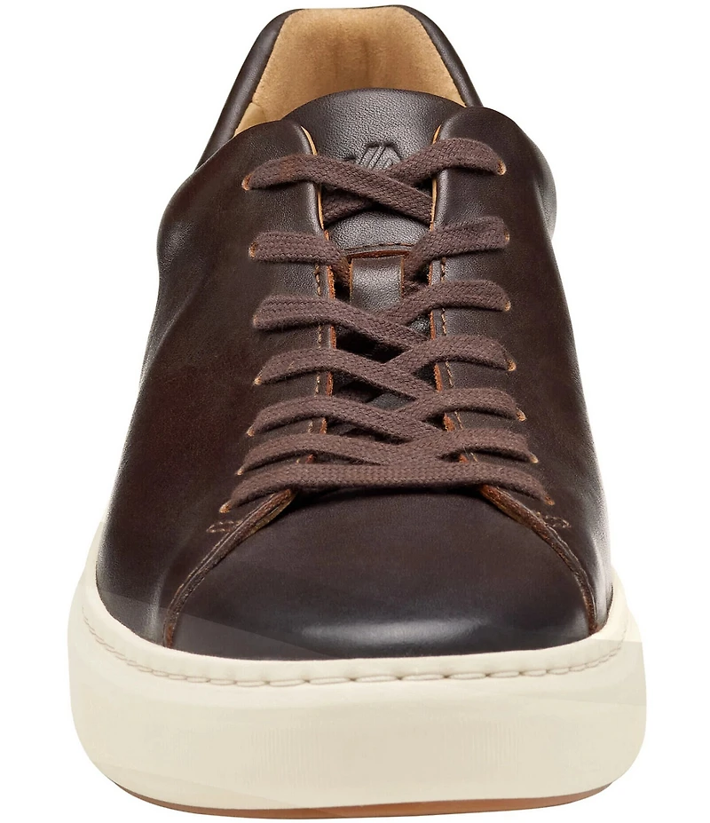 Johnston & Murphy Men's Anders Leather Lace-To-Toe Lace Up Sneakers
