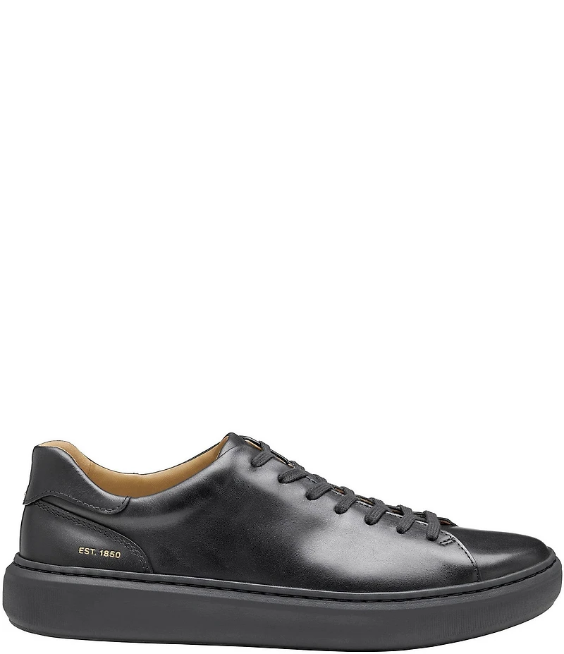 Johnston & Murphy Men's Anders Leather Lace-To-Toe Lace Up Sneakers