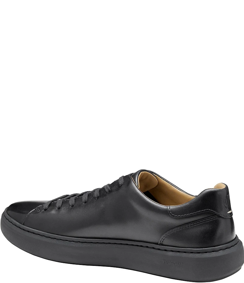 Johnston & Murphy Men's Anders Leather Lace-To-Toe Lace Up Sneakers