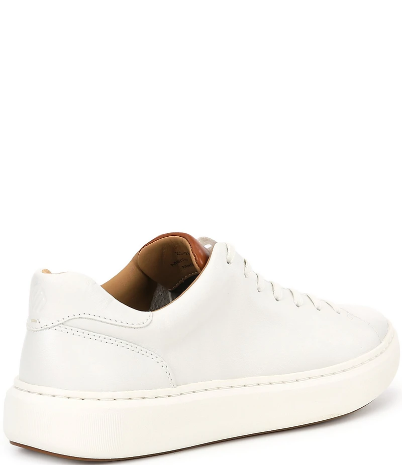 Johnston & Murphy Men's Anders Leather Lace-To-Toe Lace Up Sneakers