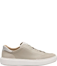 Johnston & Murphy Men's Anders Leather and Suede Stretch Lace-to-Toe Sneakers
