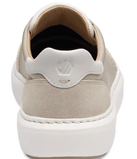Johnston & Murphy Men's Anders Leather and Suede Stretch Lace-to-Toe Sneakers