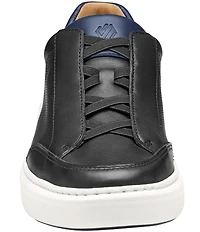 Johnston & Murphy Men's Anders Leather Stretch Lace-to-Toe Sneakers