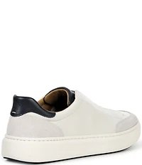 Johnston & Murphy Men's Anders Leather Stretch Lace-to-Toe Sneakers