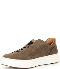 Johnston & Murphy Men's Anders Perforated Nubuck Stretch Lace-to-Toe Sneakers
