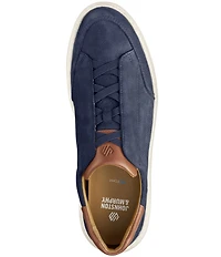 Johnston & Murphy Men's Anders Perforated Nubuck Stretch Lace-to-Toe Sneakers