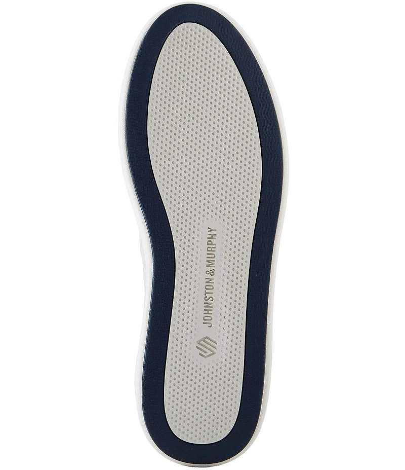 Johnston & Murphy Men's Anders Perforated Nubuck Stretch Lace-to-Toe Sneakers