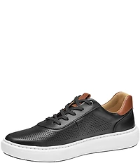 Johnston & Murphy Men's Anders Perforated Leather U-Throat Sneakers
