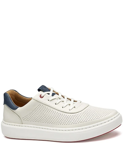 Johnston & Murphy Men's Anders Perforated Leather U-Throat Sneakers