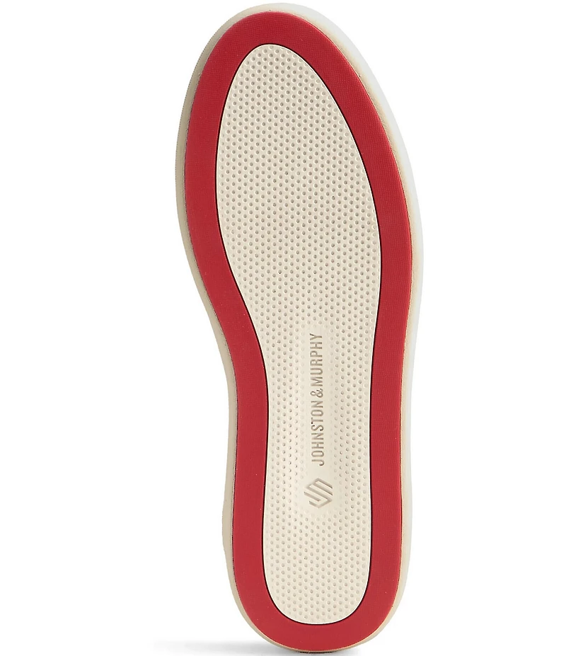 Johnston & Murphy Men's Anders Perforated Leather U-Throat Sneakers