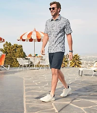 Johnston & Murphy Men's Anders Perforated Leather U-Throat Sneakers