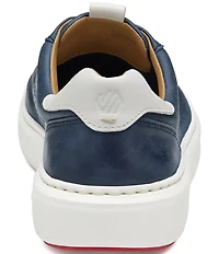 Johnston & Murphy Men's Anders Perforated Leather U-Throat Sneakers