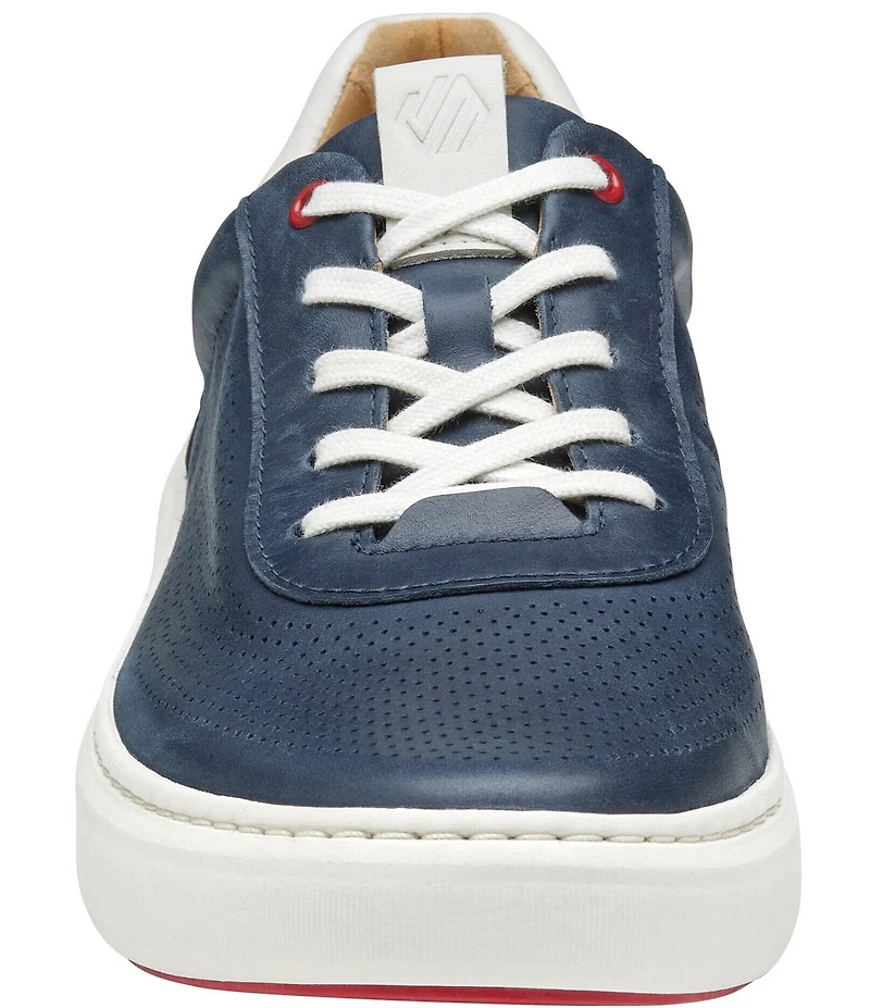 Johnston & Murphy Men's Anders Perforated Leather U-Throat Sneakers