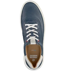 Johnston & Murphy Men's Anders Perforated Leather U-Throat Sneakers