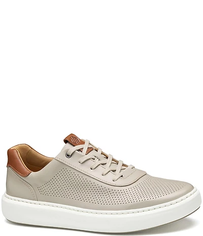 Johnston & Murphy Men's Anders Perforated Leather U-Throat Sneakers