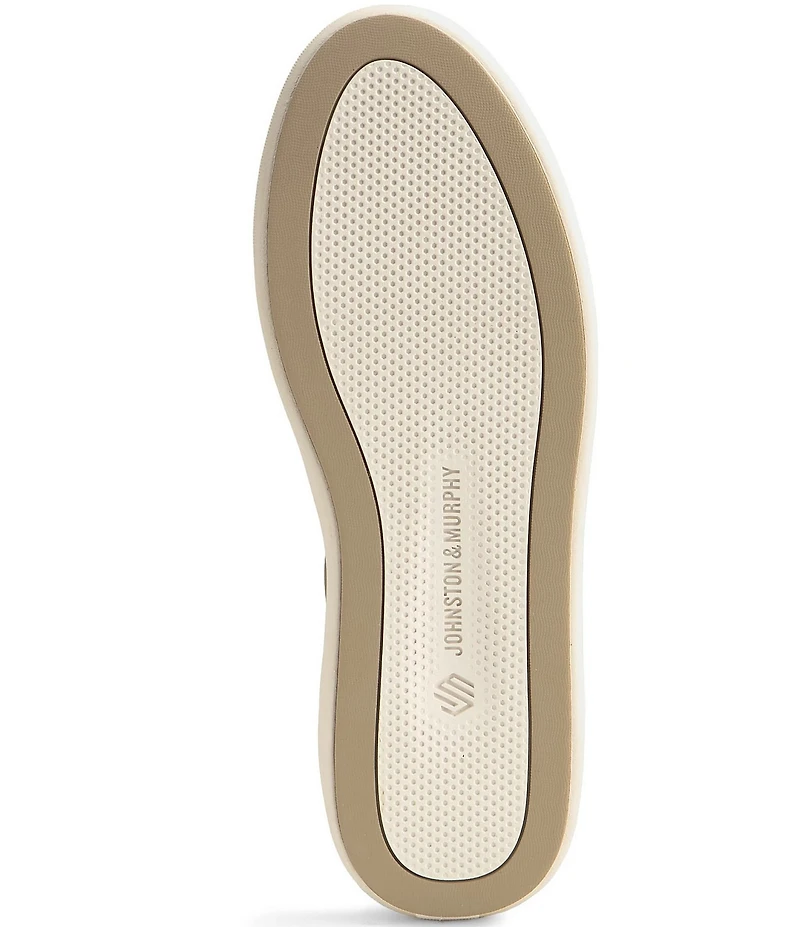 Johnston & Murphy Men's Anders Perforated Leather U-Throat Sneakers