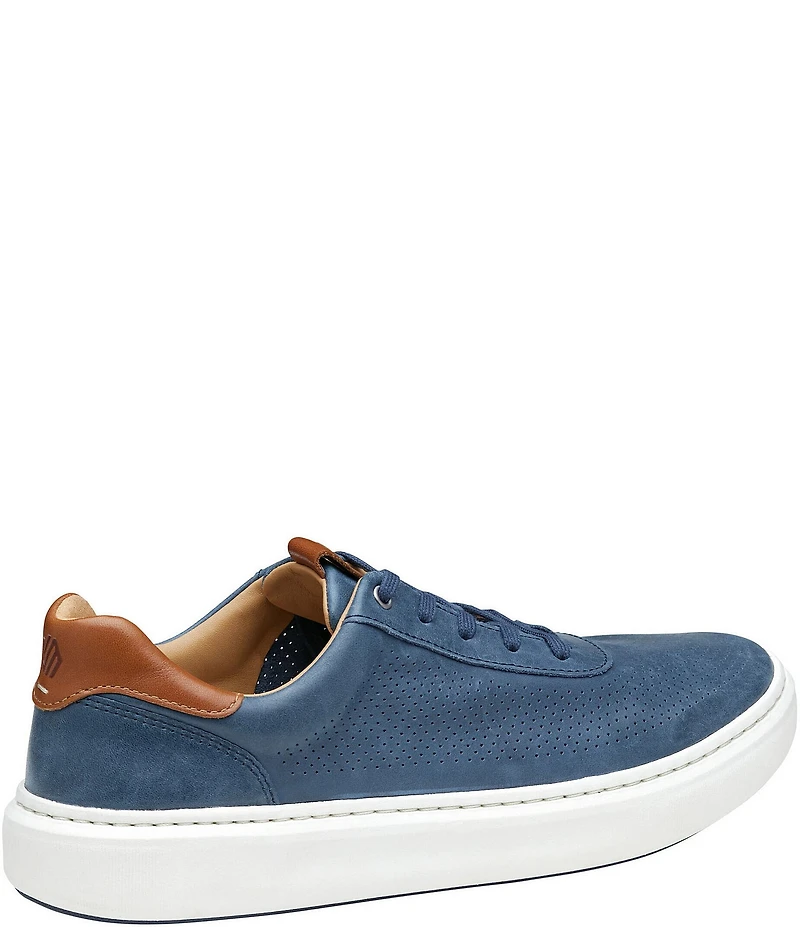 Johnston & Murphy Men's Anders Perforated Leather U-Throat Sneakers