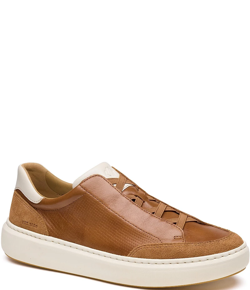 Johnston & Murphy Men's Anders Stretch Lace-to-Toe Sneakers