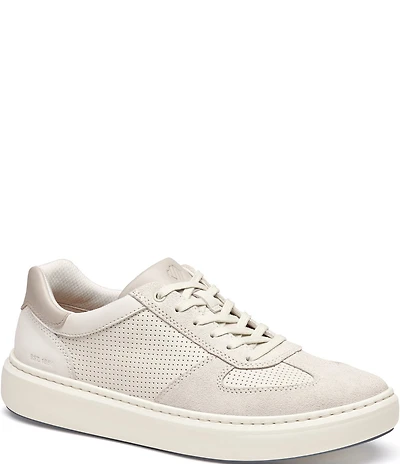 Johnston & Murphy Men's Anders Suede Leather T-Toe Sneakers