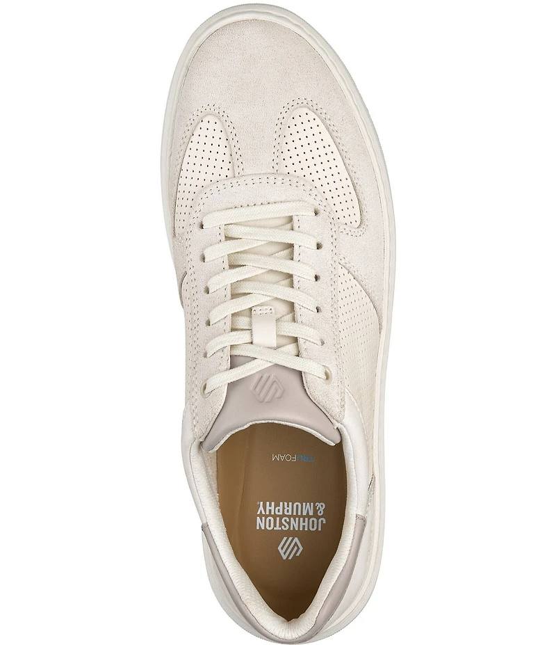 Johnston & Murphy Men's Anders Suede Leather T-Toe Sneakers