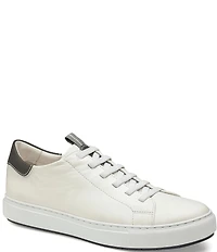 Johnston & Murphy Men's Anson Leather Lace-To-Toe Sneakers