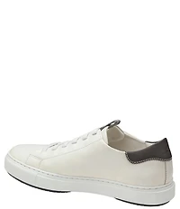 Johnston & Murphy Men's Anson Leather Lace-To-Toe Sneakers