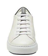 Johnston & Murphy Men's Anson Leather Lace-To-Toe Sneakers