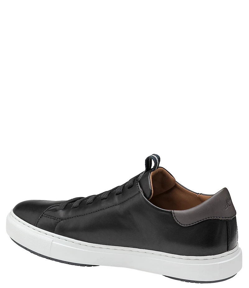 Johnston & Murphy Men's Anson Leather Lace-To-Toe Sneakers