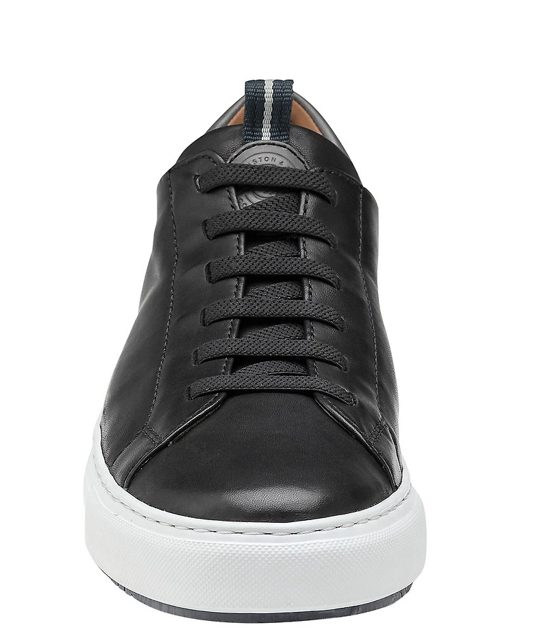 Johnston & Murphy Men's Anson Leather Lace-To-Toe Sneakers