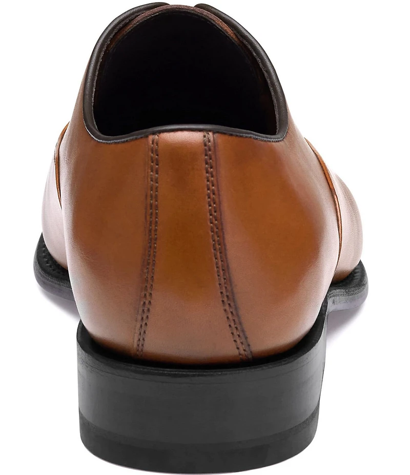 Johnston & Murphy Men's Ashton Leather Cap Toe Oxfords