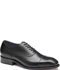 Johnston & Murphy Men's Ashton Leather Cap Toe Oxfords