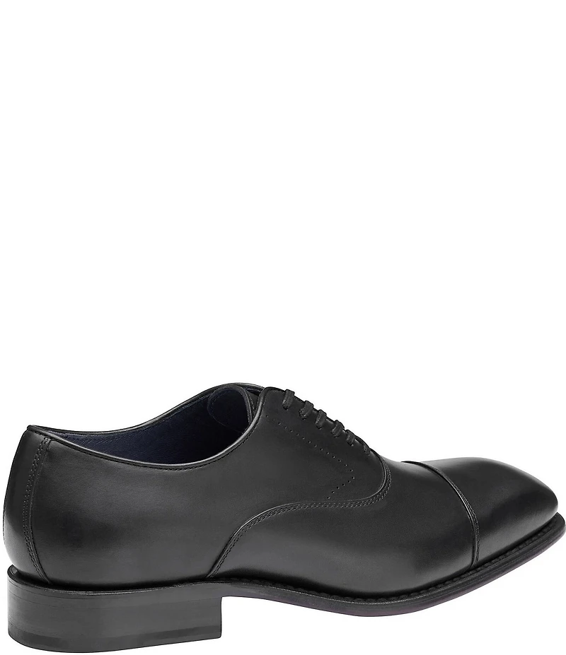 Johnston & Murphy Men's Ashton Leather Cap Toe Oxfords