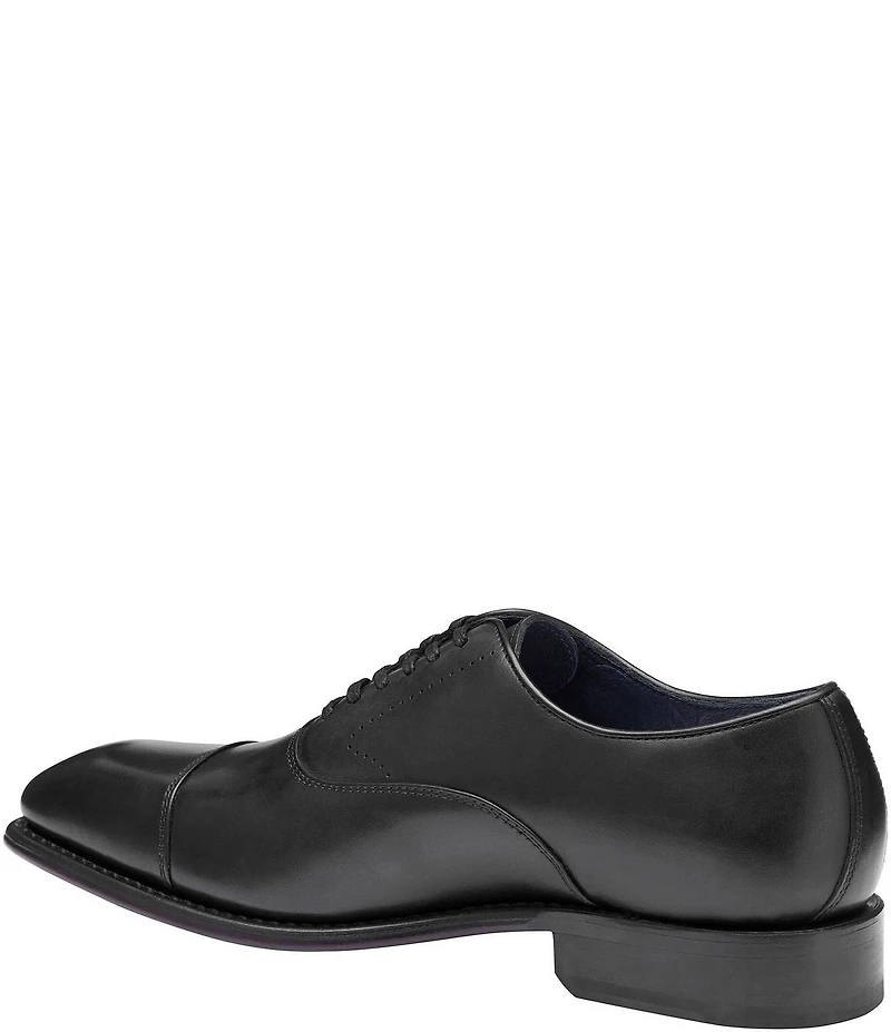 Johnston & Murphy Men's Ashton Leather Cap Toe Oxfords