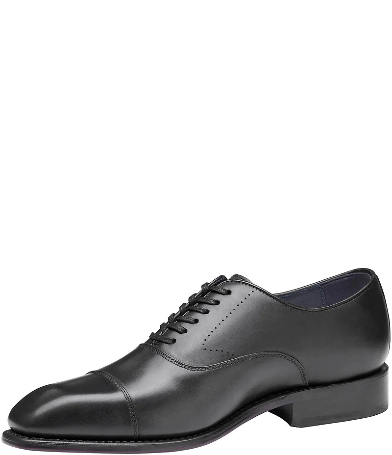 Johnston & Murphy Men's Ashton Leather Cap Toe Oxfords