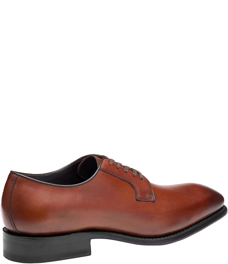 Johnston & Murphy Men's Ashton Leather Plain Toe Oxfords