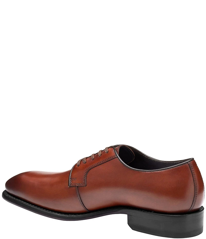 Johnston & Murphy Men's Ashton Leather Plain Toe Oxfords